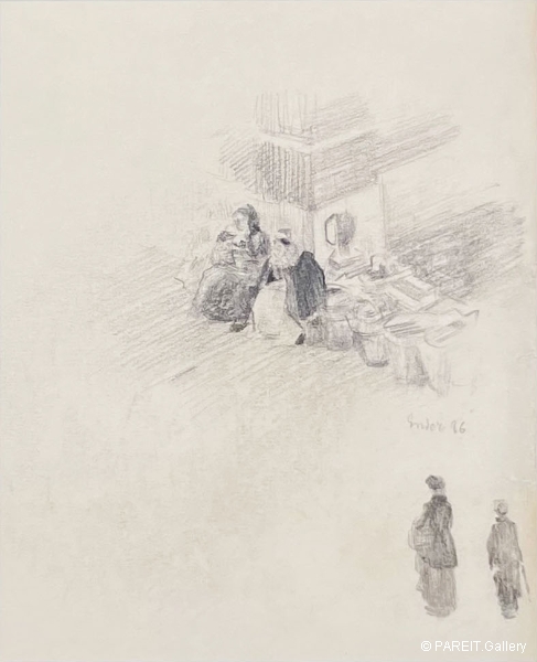 ENSOR James - Vrouwen van garnaalvissers